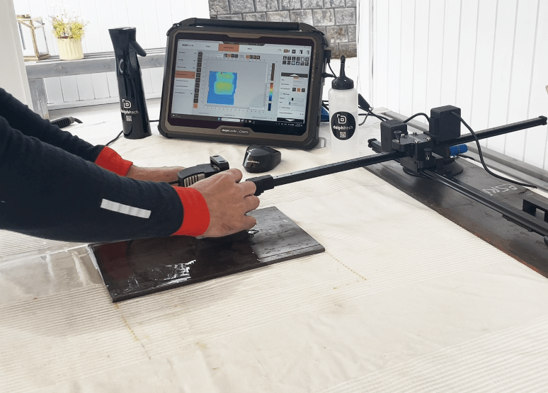 Carbon Steel Corrosion Inspection for Large Structures Using NDT